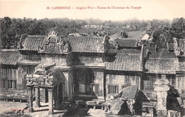 ¤¤  -  CAMBODGE   -   ANGKOR-VAT  -  Ruines De L'Intérieur Du Temple         -   ¤¤ - Camboya