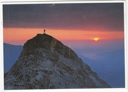 Crib Goch At Sunrise - Y Wawr A'r Y Grib Goch   -    (Wales) - Alpinisme - Caernarvonshire