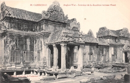 ¤¤  -  CAMBODGE   -   ANGKOR-VAT  -  Intérieur De La 2e Terrasse Ouest  -  ¤¤ - Cambodge