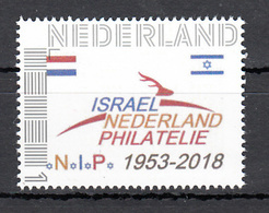 Nederland Persoonlijke Zegel 2018 65 Jaar Vereniging Nederland - Israel, - Neufs