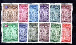 Serie De Servicio De  Liechtenstein N ºYvert 57/68 ** - Dienstzegels