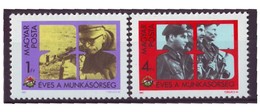 HUNGARY 3532-3533,unused,hinged - Police - Gendarmerie