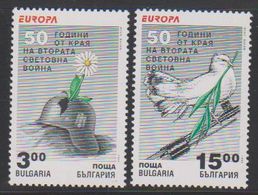 Europa Cept 1995 Bulgaria 2v ** Mnh (39129A) ROCK BOTTOM PRICE - 1995