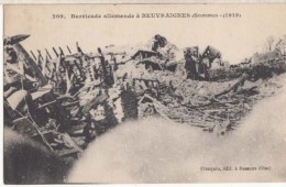 D80 - Beuvraignes - Barricade Allemandes 1915  : Achat Immédiat - Beuvraignes