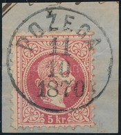 1867 5kr 'POZEGA' (Gudlin 350 Pont) - Other & Unclassified