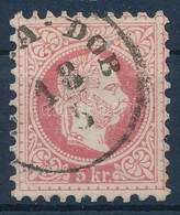 O 1867 5kr 'TISZA-DOB' (Gudlin 700 P) - Other & Unclassified