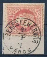 1867 5kr 'SZÉKES-FEHÉRVÁR / VÁROS' (Gudlin 25 P) - Andere & Zonder Classificatie