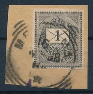 1889 Fogazatlan 1kr Kivágáson - Altri & Non Classificati