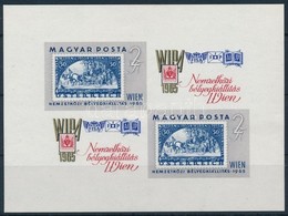 ** 1965 WIPA Vágott Kisív (4.500) - Sonstige & Ohne Zuordnung