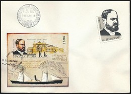 1988 Bélyegnap (61.) Vágott Blokk FDC (7.000) - Altri & Non Classificati