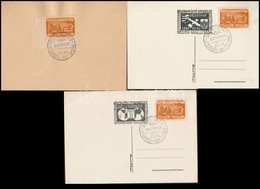 1947 Bélyegnap 6 Db Els?napi Levelez?lap (12.000) - Sonstige & Ohne Zuordnung