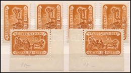 ** 1947 Bélyegnap (20.) 6 Db Bélyeg (10.200) - Other & Unclassified