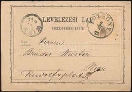 1872 - Sonstige & Ohne Zuordnung