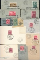 1937-1941 15 Db Visszatért Küldemény, Kivágás Ill. Lap - Autres & Non Classés