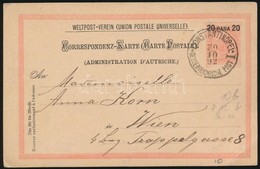 Ausztria Levant 1892 - Other & Unclassified