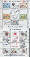 ** Nagy-Britannia - Isle Of Man 1987-1993 3 Klf Blokk Mi 9, 15, 19 - Andere & Zonder Classificatie