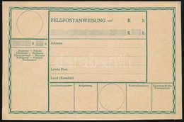 ~1910 Használatlan Osztrák Pénzutalvány Nyomtatvány - Other & Unclassified