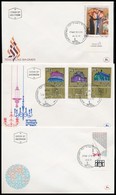 Izrael 1970-1978 8 Db Klf Tabos FDC - Andere & Zonder Classificatie