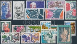 ** Mali 1973-1975 4 Db Sor + 7 Db Bélyeg - Andere & Zonder Classificatie