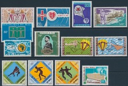 ** Mali 1971-1973 2 Db Sor + 8 Db Bélyeg - Autres & Non Classés