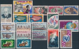 ** Mali 1965-1967 4 Db Sor + 6 Db Bélyeg - Sonstige & Ohne Zuordnung