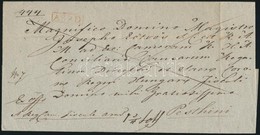 1843 Ex Offo, Piros / Red 'ARAD' - Pesthini - Other & Unclassified