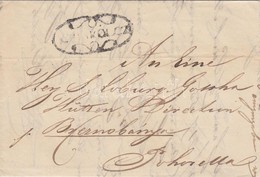 1843 Portós Levél / Cover With Postage Due 'V.MISKÓLCZ' - Pohorella - Sonstige & Ohne Zuordnung