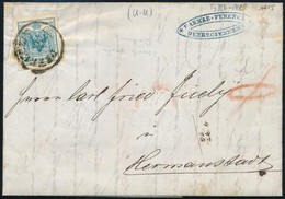 1855 9kr HP III. Levélen ,,DEBRECZIN' - ,,HERRMANNSTADT' - Sonstige & Ohne Zuordnung