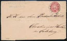 1866 5kr Levélen ,,HERMANNSTADT' - Other & Unclassified