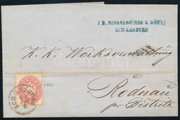 1866 5kr Levélen ,,SCHAESSBURG' - ,,RODNA' - Sonstige & Ohne Zuordnung