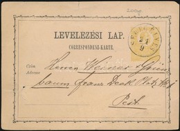 1871 2kr Díjjegyes Levelez?lap 'SEREGÉLYES' - Other & Unclassified