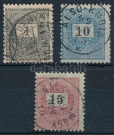 O 1899 1kr, 10kr, 15kr - Autres & Non Classés