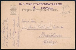 1915 Tábori Lap ,,IX/494' Lengyelországi Némabélyegzéssel - Sonstige & Ohne Zuordnung