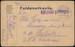 1915 Tábori Posta Levelez?lap / Field Postcard 'K.u.k. Lagerspital In Knittelfed' + 'KNITTELFELD' - Autres & Non Classés