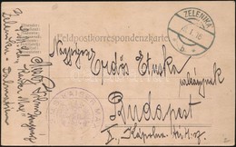 1915 Tábori Posta Levelez?lap / Navy Mail Postcard 'S.M.S. KAISER MAX' + 'ZELENIKA' - Andere & Zonder Classificatie