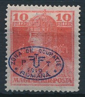 * Debrecen I. 1919 Károly 10f Bodor Vizsgálójellel (*8.500) - Andere & Zonder Classificatie