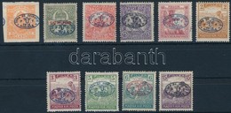 * Debrecen I. 1919 10 Klf Bélyeg (10.200) / 10 Different Stamps. Signed: Bodor - Autres & Non Classés