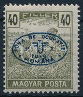* Debrecen I. 1919 Magyar Posta 40f Garancia Nélkül (*32.500) - Sonstige & Ohne Zuordnung