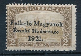 * Nyugat-Magyarország V. 1921 Parlament 2K Garancia Nélkül (12.500) - Autres & Non Classés
