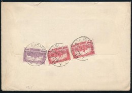 1925 Levél Belgiumba 1000K + 2 X 2000 K - Other & Unclassified