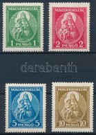 (*) * 1932 Nagy Madonna Sor (*35.000) 2P Gumi Nélkül, 3 érték Falcos - Andere & Zonder Classificatie