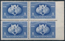 ** 1949 UPU 'C' 1Ft Négyestömb - Other & Unclassified