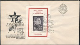 1953 Sztálin-gyász Blokk FDC (6.500) - Other & Unclassified