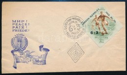 1953 Labdarúgó 6:3 Bélyeg FDC-n (4.000) - Sonstige & Ohne Zuordnung