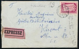 1949 Expressz Levél 2,60Ft Vegyes Bérmentesítéssel 'BÉKÉSCSABA' - 'KISPEST' - Autres & Non Classés