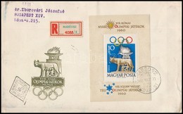 1960 Római Olimpia Blokk Ajánlott FDC (6.000) - Sonstige & Ohne Zuordnung