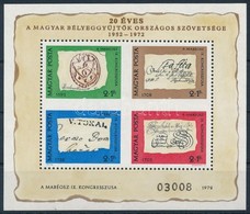** 1971 Bélyegnap Blokk 'A Magyar Posta Ajándéka' (30.000) - Altri & Non Classificati