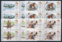 ** 1992 Olimpia (X.) - Barcelona Sor 4-es Tömbökben (4.000) - Other & Unclassified