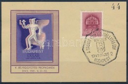 O 1941/ 7 V. Bélyeggy?jtési Propaganda Emlékblokk (10.000) - Other & Unclassified