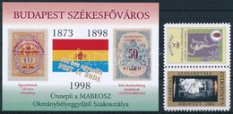 ** 1998 150 éves Egyesült Pest és Buda Emlékív + Levélzáró - Andere & Zonder Classificatie